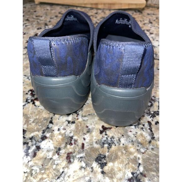 Bzees Cloud Technology Navy Blue Zing Sport Wedge Shootie Slip on Shoe 9 A12 - Picture 6 of 8